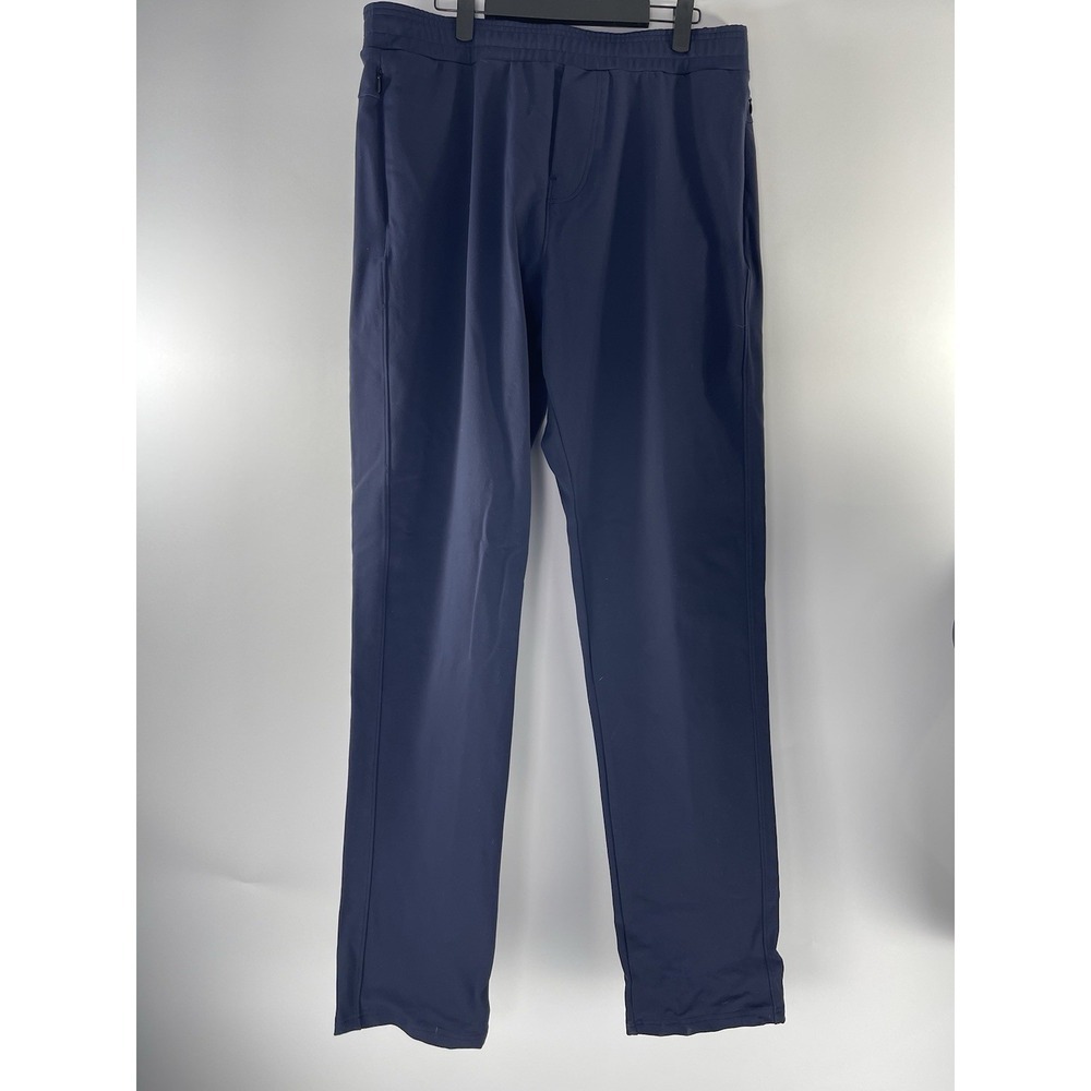 NOBULL Public Rec Men's Navy Nylon Blend Athletic Pants 36/35